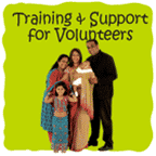 Training & Support for Volunteers